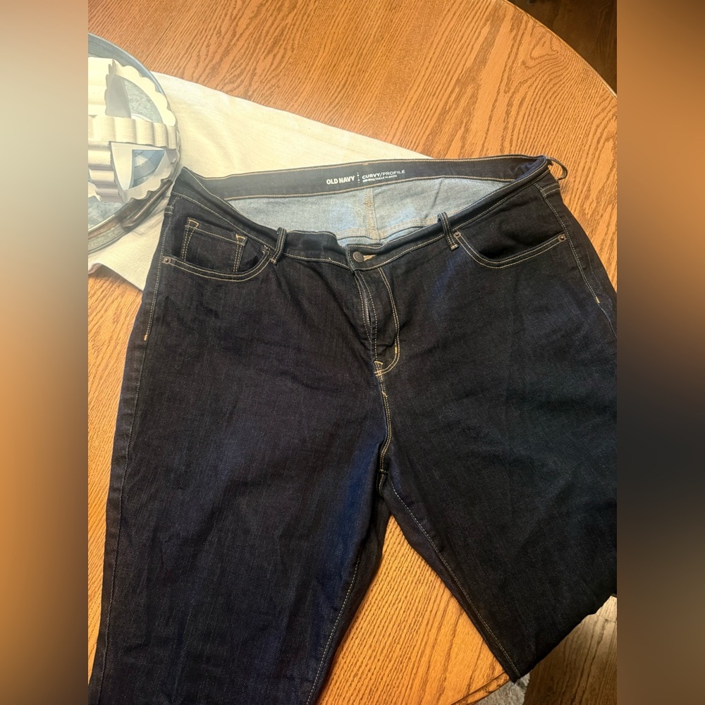 Old Navy Indigo Skinny Jeans Like New